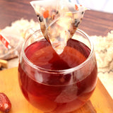 Ginseng Goji Six Treasures Tea Mulberry Longan Herbal Tea for Energy & Wellness