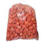 Natürliche gefriergetrocknete Erdbeerstückchen - 500g, knusprig & köstlich