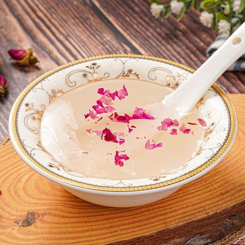 250g Lily Flower Bulbs Powder Lily Root Powder Lilium Browni Powder LanZhouBaiHe