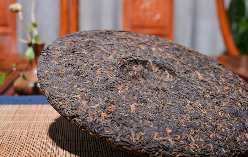 Yunnan Pu'er 357g Menghai Pu'er Ripe Tea Cake Yunnan Tea
