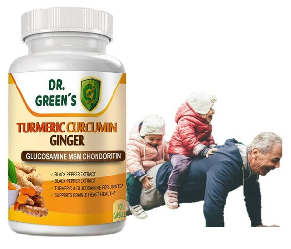 Turmeric Curcumin   Arthritis Joint supportwith Ginger Black Pepper Anti-Aging