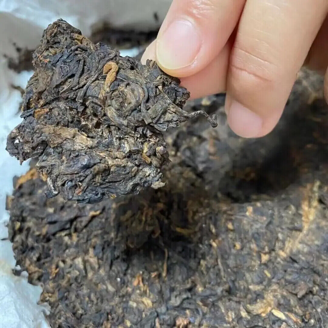 Good Quality Old Fermented Puer Tea Cake 357g Ripe Shu Cha Puerh Tea Secondary image