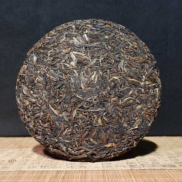 Menghai Puerh Tea Tea Tree King Lao Man'e Raw Tea Cake 357g Pu-erh Tea Cake