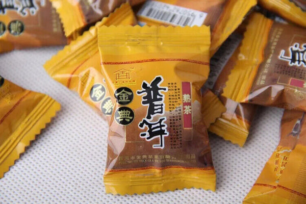 Yunnan Puer Tea 500G Shu Puer Tuo Cha Individual Packing Fermented Mini Tuocha