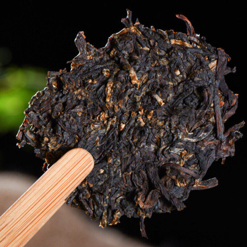 357g High Quality  Gift Tea Yunnan Dian Hong Pu-Erh Tea Cake Spring Black Tea