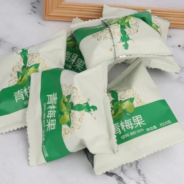 Succade Preserved Enzymes Plum Jiao Su Mei 15pcs/box 蜜饯青梅话梅酵素梅 酵素梅子