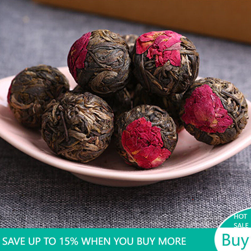 Rose Herbal Tea 500g Chinese Handmade Puer Tea cha Pu er Old Tree Pu'er Tea Tree