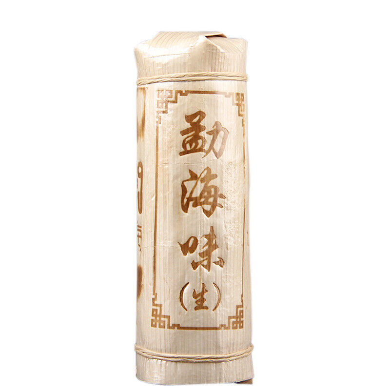 200g Cha Tea Top Bamboo Shell Packaging Pu'er Tea Organic Alpine Tree Tea 勐海味生茶 Main image