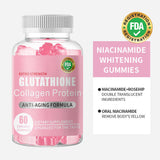 Heißer Verkauf Glutathion Collagen Protein Anti-Aging Formel Gummies 60 Kapseln