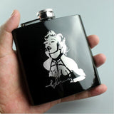Hip Flask Stainless Steel Liquor Whisky Vodka Alcohol Drinkware Flagon Outdoor