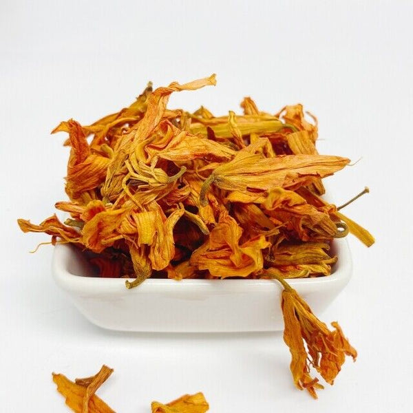 Orange color Lily Flower Dried Natural Lily Flowers Blooming Tea Drinks 500g