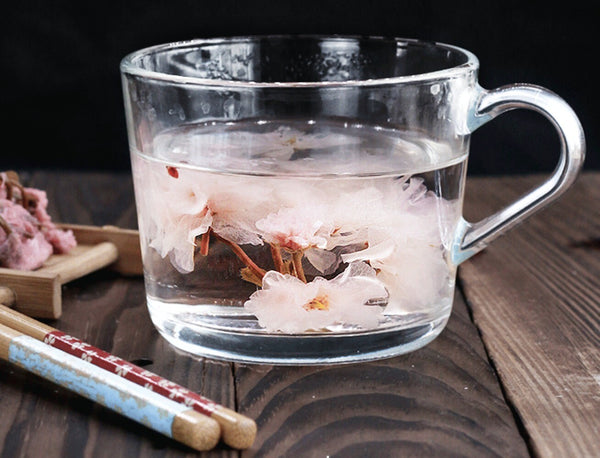 Japanese Salted Cherry Blossom Tea Pink Sakura Cha Traditional Preserved Floral