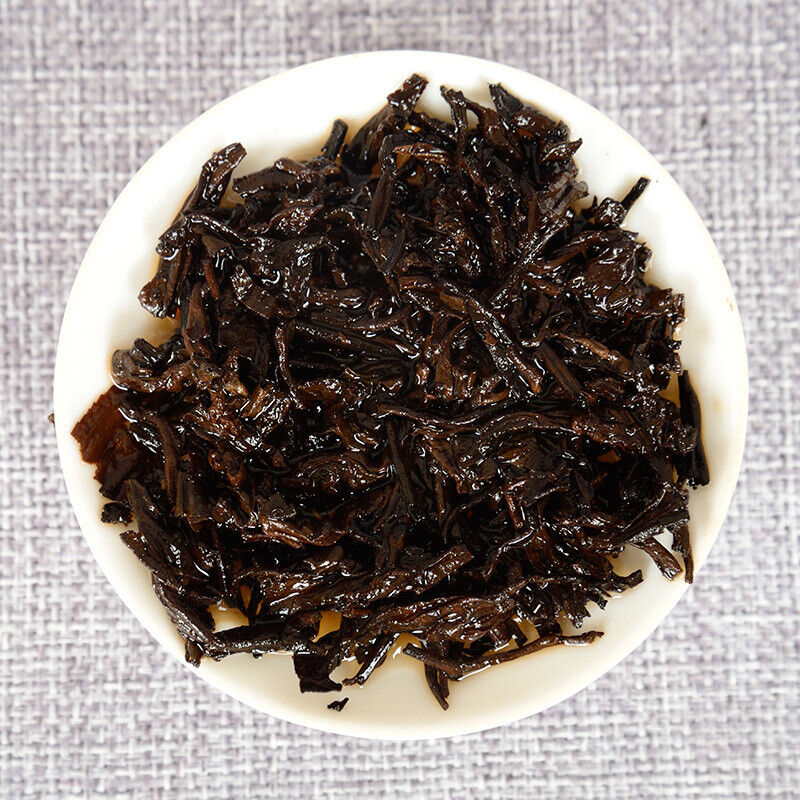 Yunnan Pu'er Ripe Tea Cake Pu'er Ripe Tea 357g Golden Bud Tea Cake