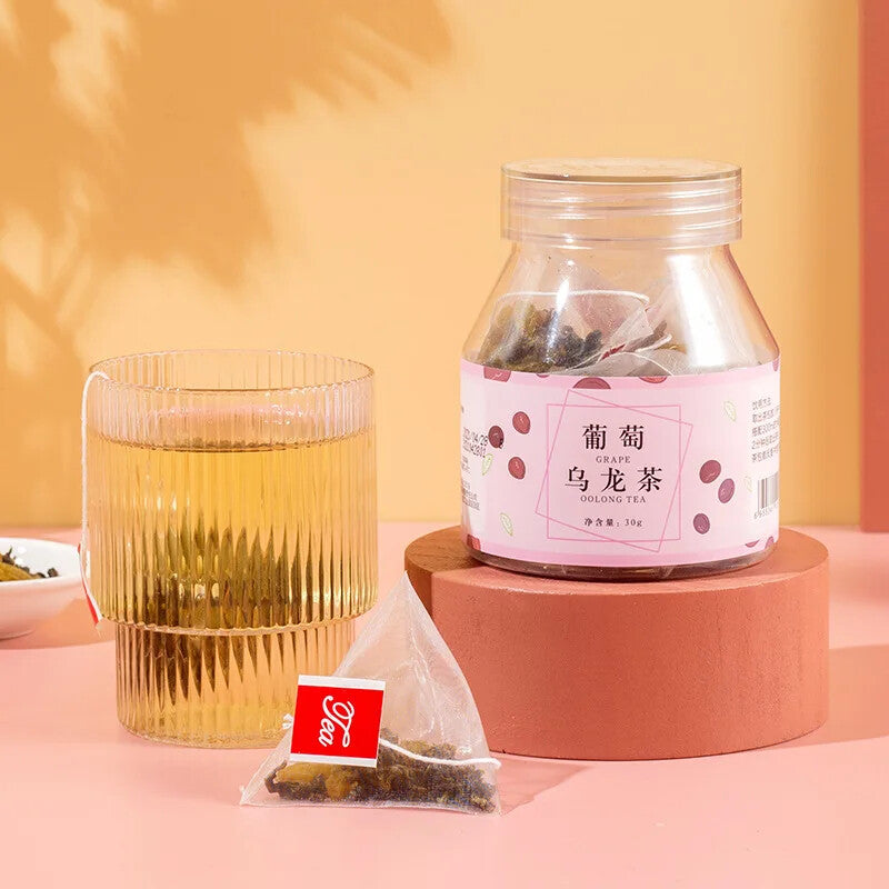 Popular Substitute Tea Sweet and Acid Independent Packaging Grape Oolong Tea Secondary image