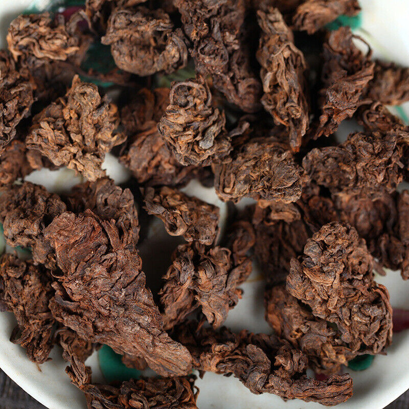 Dark Tea Yunnan Puerh Tea Spring Tea Head Golden Bud Ripe Tea 500g loose tea
