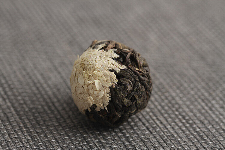 Yunnan Pu-erh Flower Tea Dragon Pearl 18 raw tea 6 flavor combination flower tea