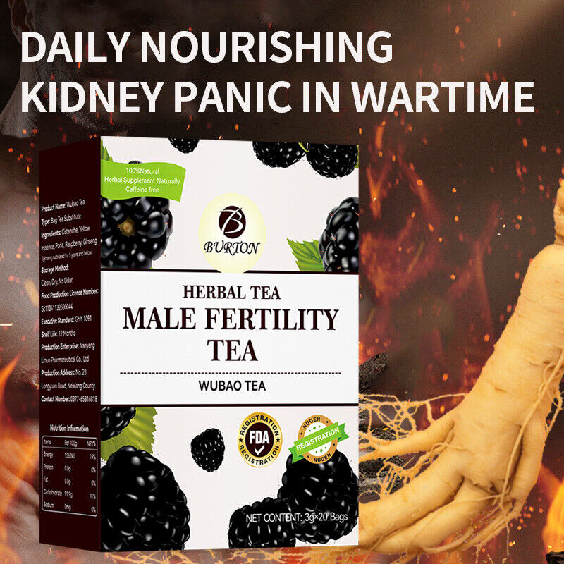 Five precious tea health tea stay up late male tea 60g Main image
