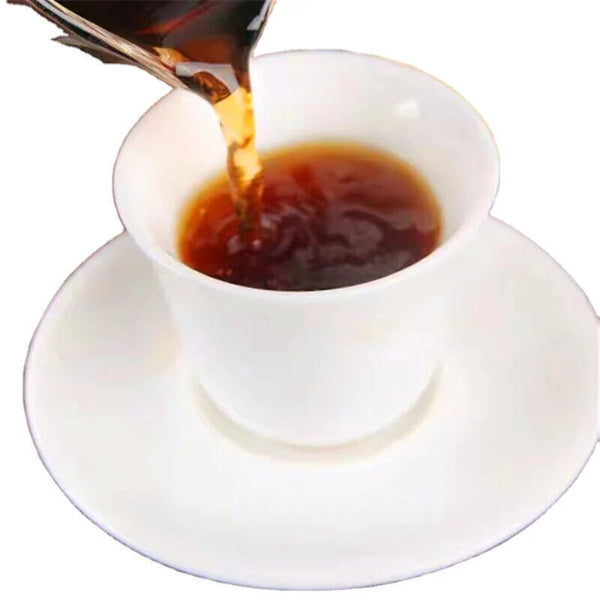Early Spring Arbor Ancient Tree Tea 200g Pu 'er Ripe Tea Royal Golden Tea Cake