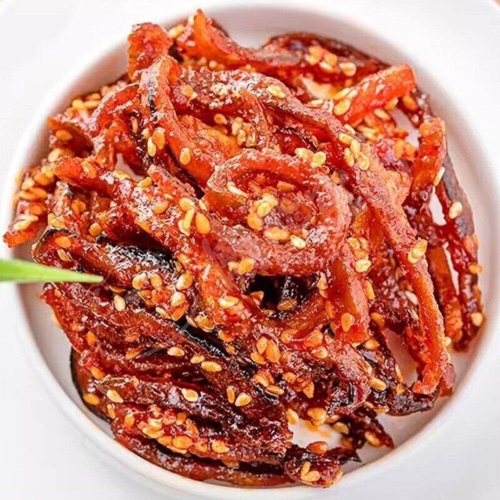 Spicy Sweet Eel Strips Dried Fish Snacks Ready to Eat Secondary image