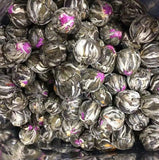 Handmade Fresh Beauty Globe Amaranth Jasmine Tea Flower Blooming Tea Ball 20pcs