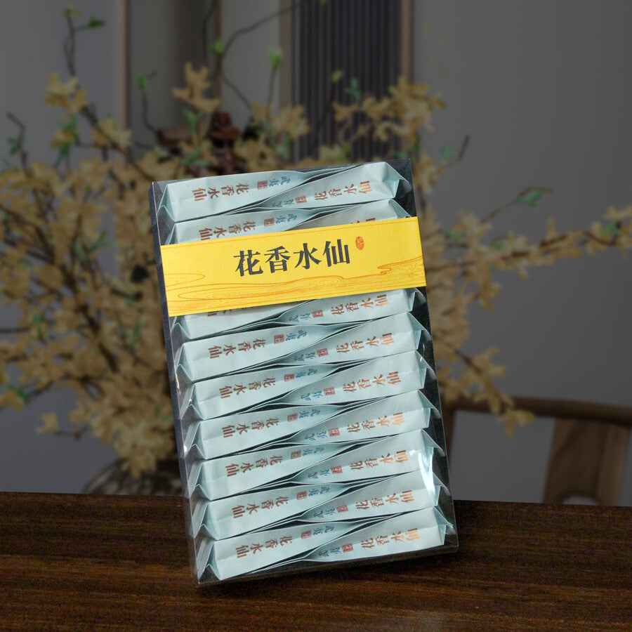 Strong Aroma Charcoal Roasted Shui Xian Black Oolong Loose Leaf Wuyi Rock Tea