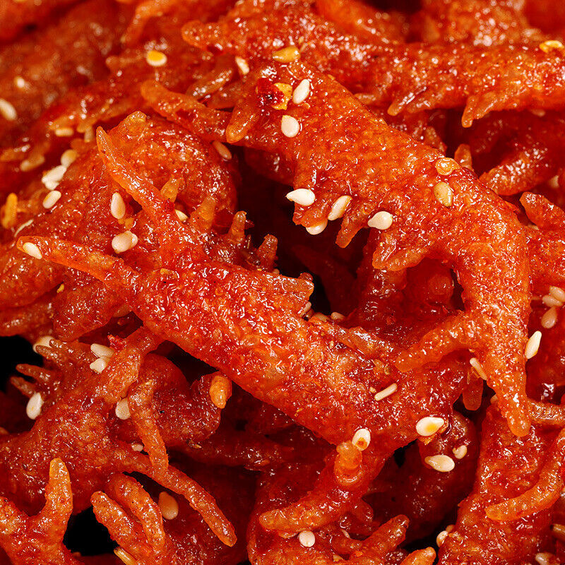 Retro Childhood Spicy Strips Sticks Chips Spicy Snack Pack