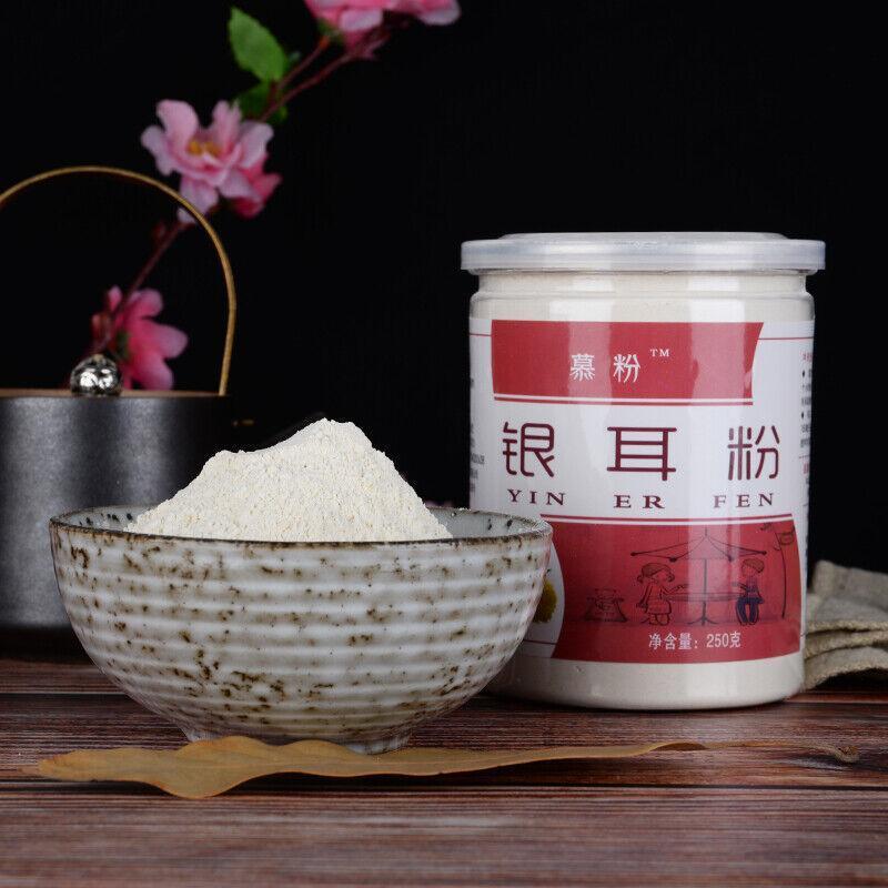 250g Snow Fungus & White Jelly Mushroom Organic Tremella Fuciformis Powder Main image