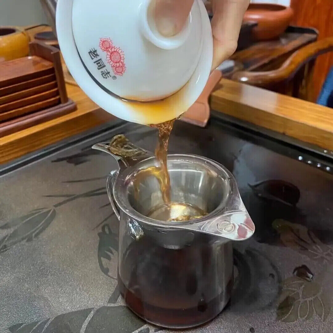 Good Quality Old Fermented Puer Tea Cake Ripe Shu Cha Puerh Tea 357g