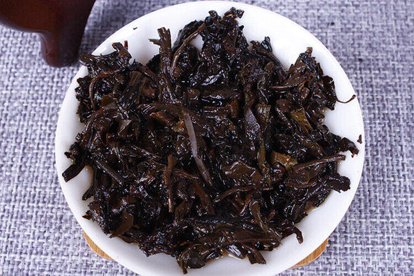 Pu'er Tea Cake Ripe Tea 357g Banzhang Golden Bud Ripe Tea Cake