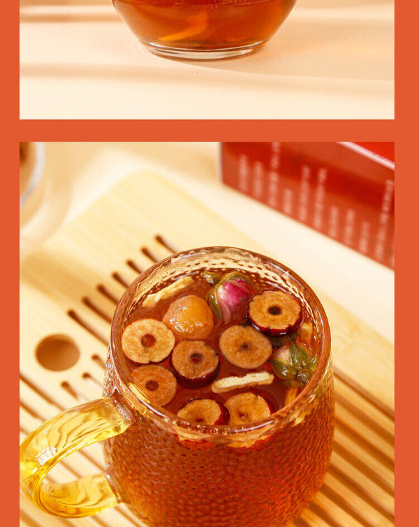 Brown Sugar Ginger Date Tea 150g Cinnamon Dates Wolfberry Black Sugar Ginger Tea