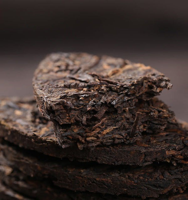 Yunnan Pu'er Golden Leaf Menghai Ripe Tea 500g Ripe Tea Golden Leaf