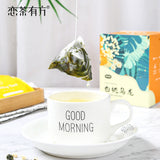30g Box packed triangular tea bag white peach oolong tea flower fruit tea bag