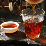 Handpicked Natural Yunnan Menghai Old Pu'er Tea Ancient Tree Mature Tea 357g