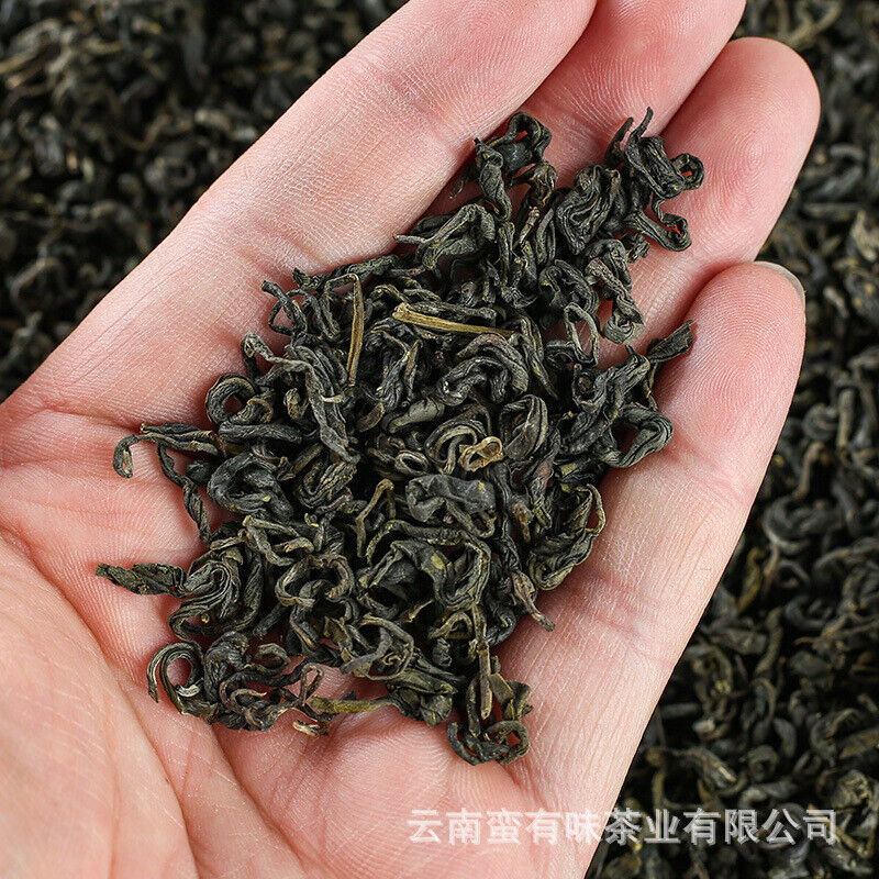 500g Yunnan Yunnan green early spring big leaf green tea back to the cage tea Secondary image