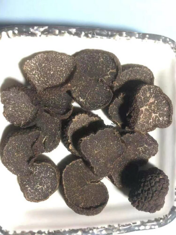 25-100g Sliced Black Truffle (1.76 Oz) Dried Truffle - Vegan, Kosher, Non GMO黑松露