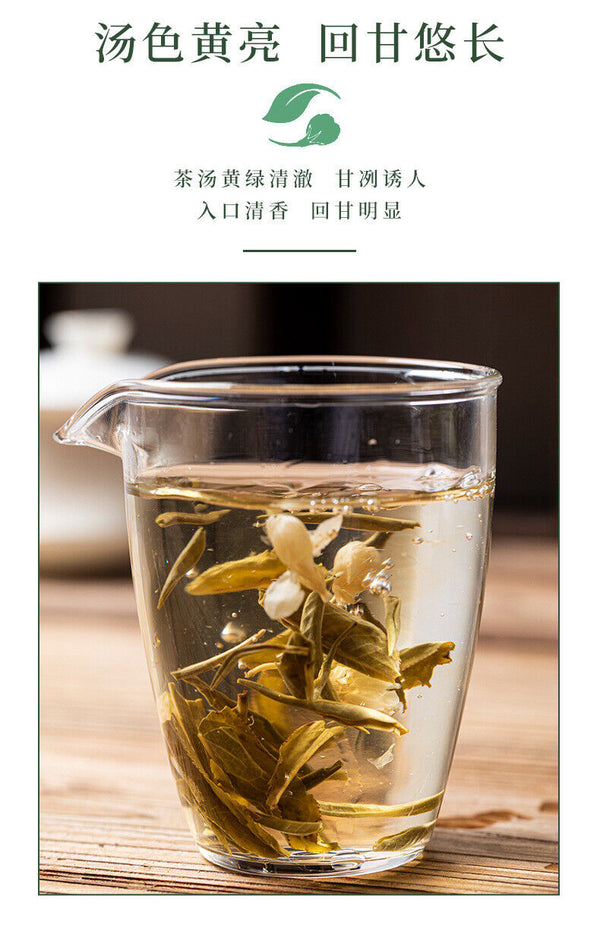 portion of 40 packets of new tea jasmine tea leaves green tea bulk strong aroma
