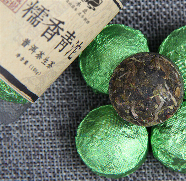100g Yunnan Pu-erh Tea Tuo Canned Glutinous Rice Puer Small Pu Er cha Tea Tuocha Secondary image