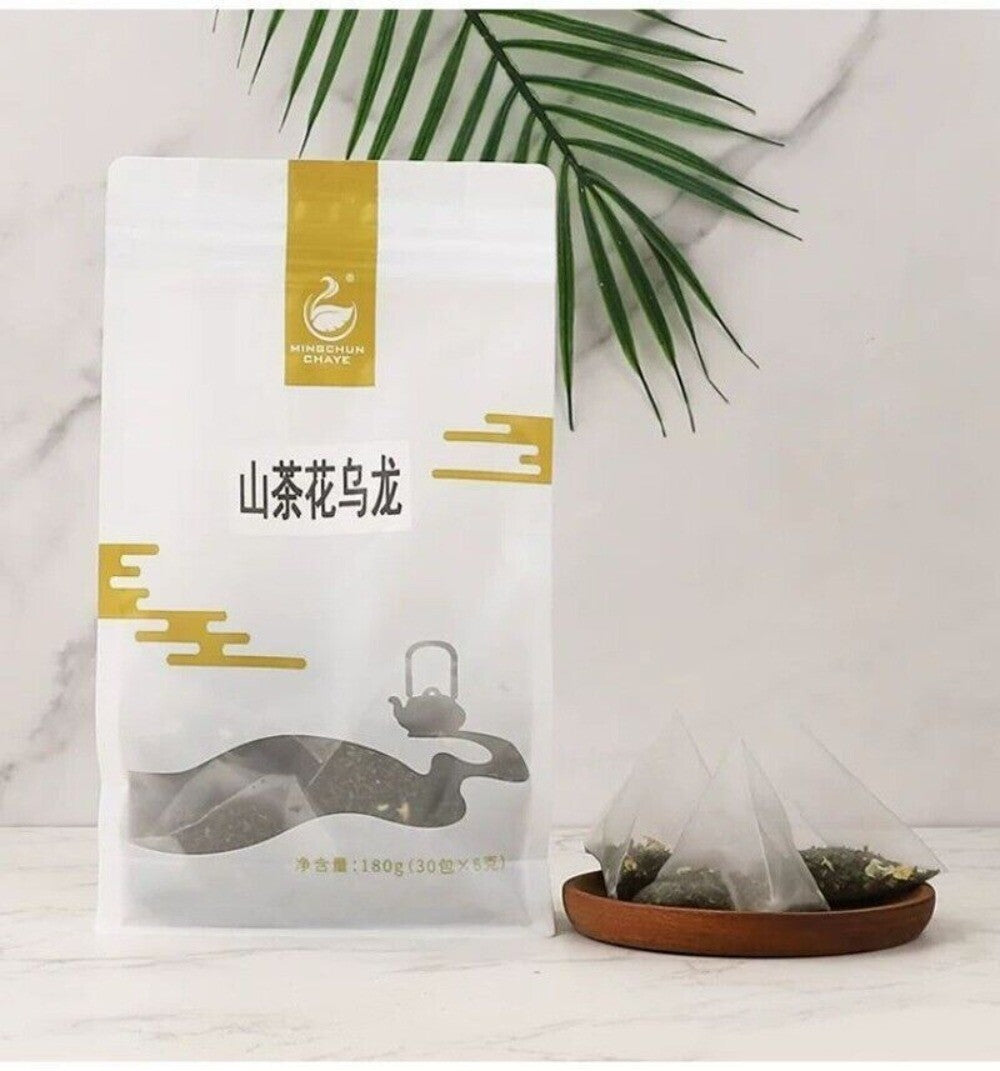 Camellia Oolong Tea 30 Pack 6g Triangle Bags 180g for Fruit Milk Tea