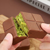 Dubai Pistachio Chocolate with Pure Cocoa Butter 🍫 Popular Snack Recommendation