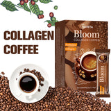 Glutathione Collagen Coffee Instant Beauty Drink Skin Whitening Firming Energy