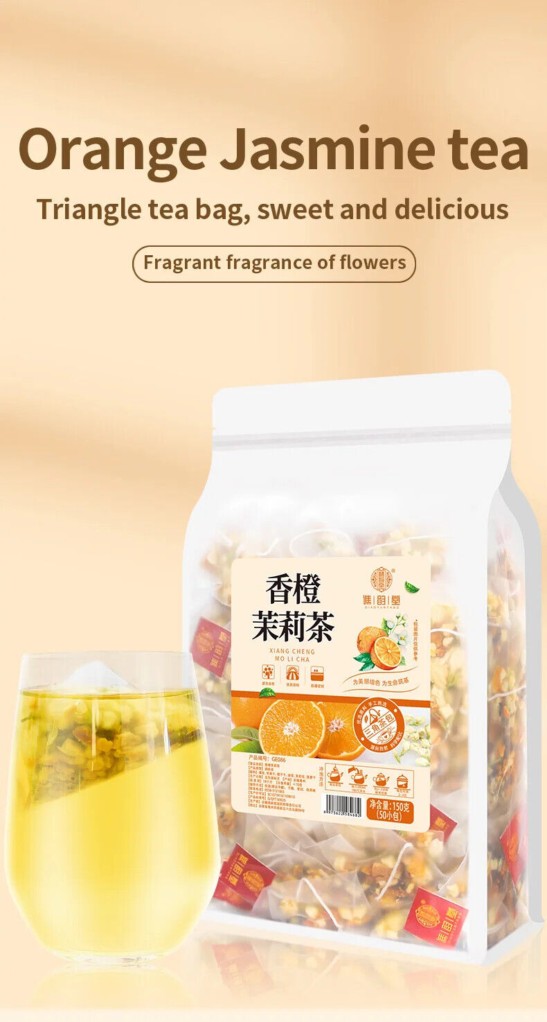 Orange Jasmine Tea Herbal Tea 150g