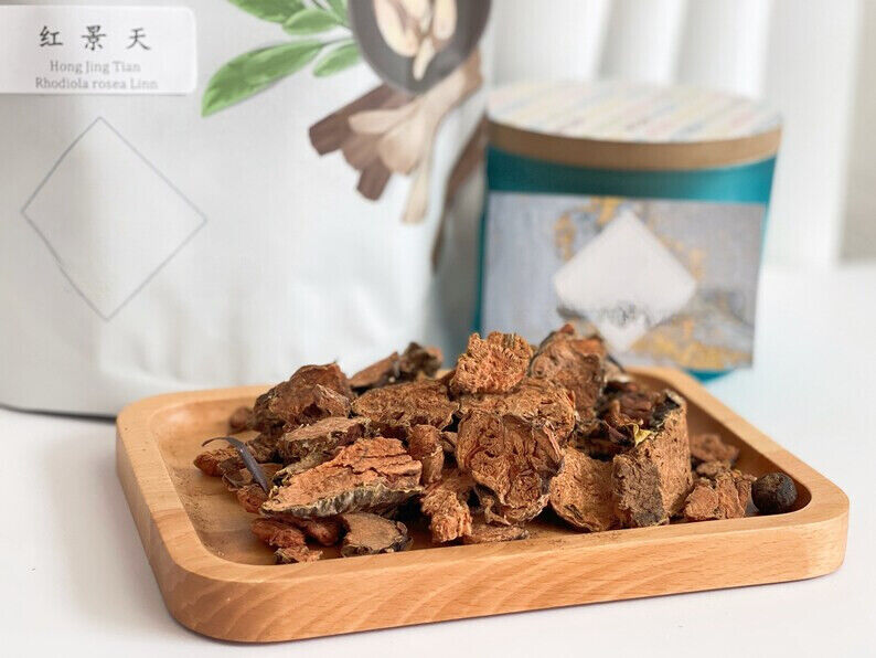 Pure Rhodiola Rosea Root Slices / Hong Jing Tian 红景天 250g Main image