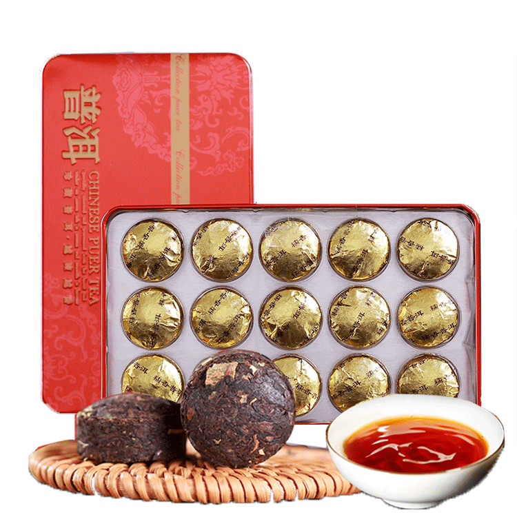 75g Yunnan Pu'er Tea Gnomishang Pu'er Tea Ripe Tea Gnomishang Tuo Tea Main image