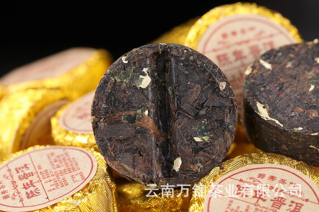 Yunnan Puer Small Tuocha Ripe Tea Original Mini Tuocha Small Round Tea Cake 500g