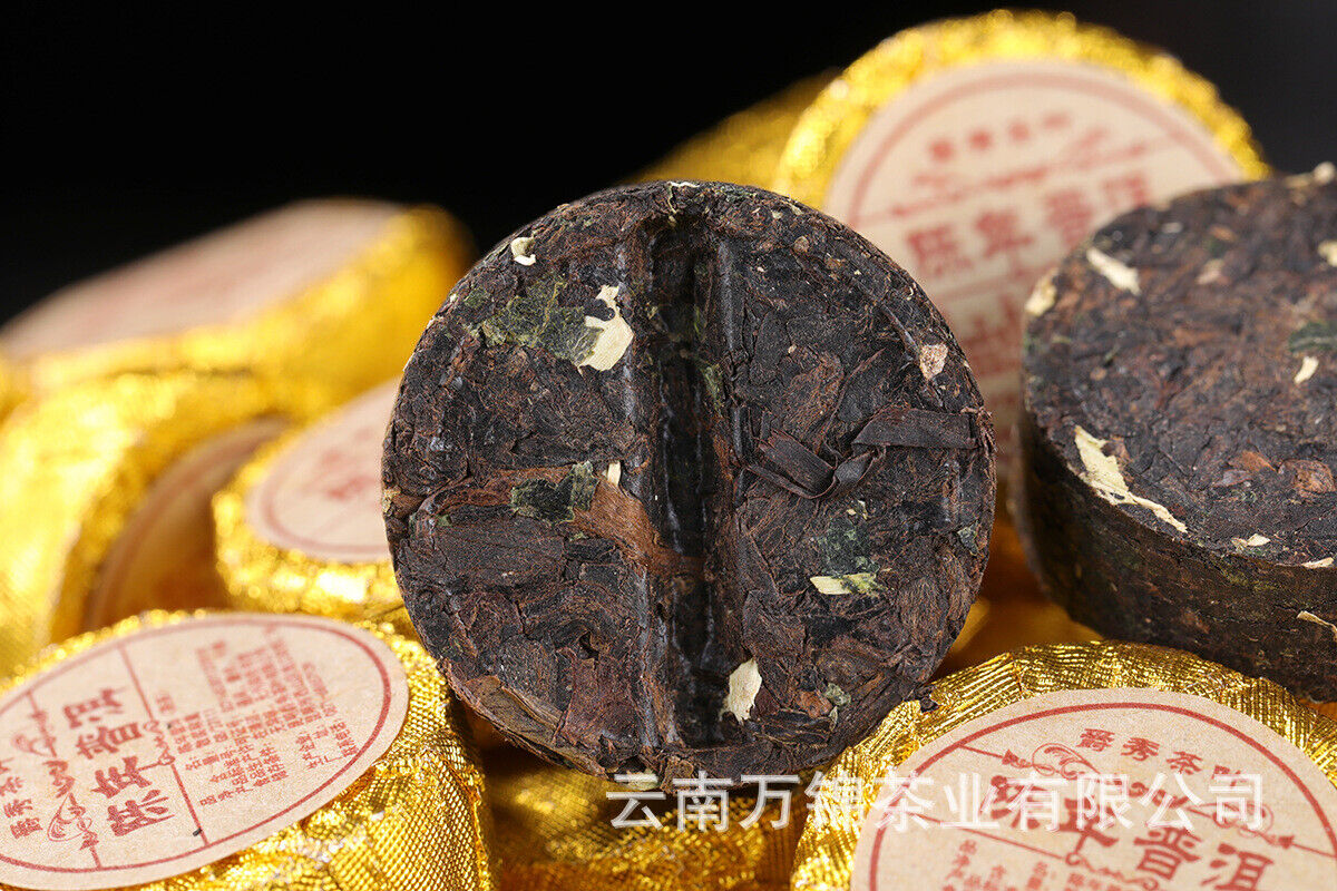 Yunnan Puer Small Tuocha Ripe Tea Original Mini Tuocha Small Round Tea Cake 500g