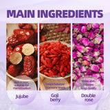 Womens Womb Tea Red Date Goji Ginger Herbal Blend Health Support Premium