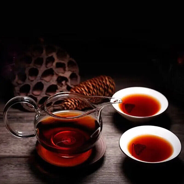 Yunnan Pu Erh Tea China Tea Shu Puer Ripe Cake Cooked Menghai Golden Buds 357g