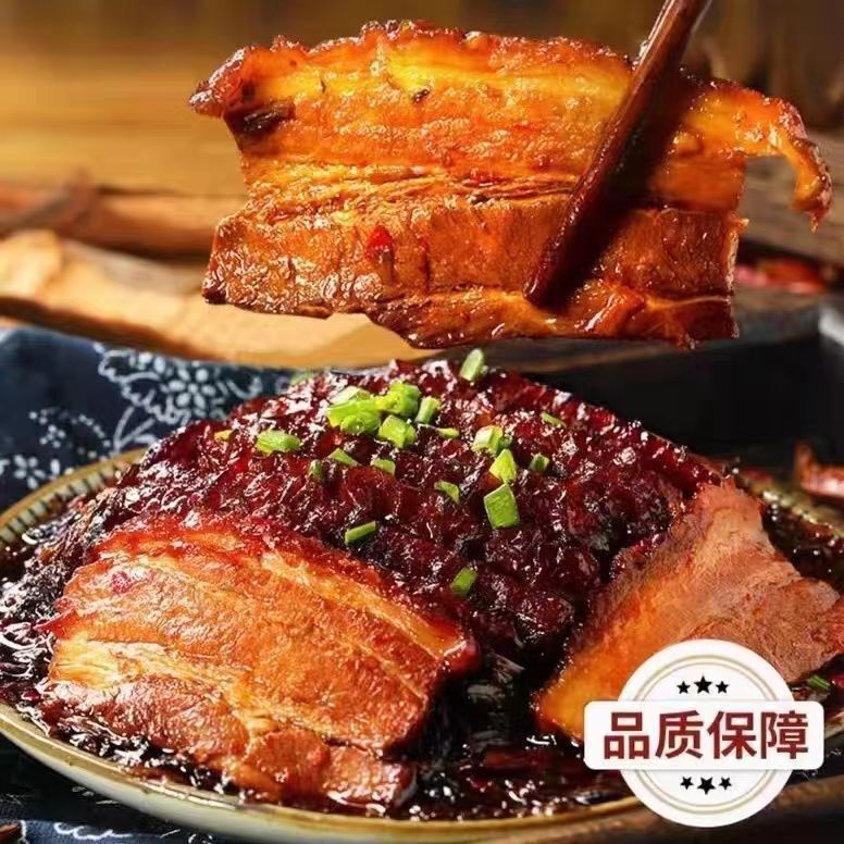 Authentic Henan Braised Pork with Preserved Mustard Greens 300g Instant Meal