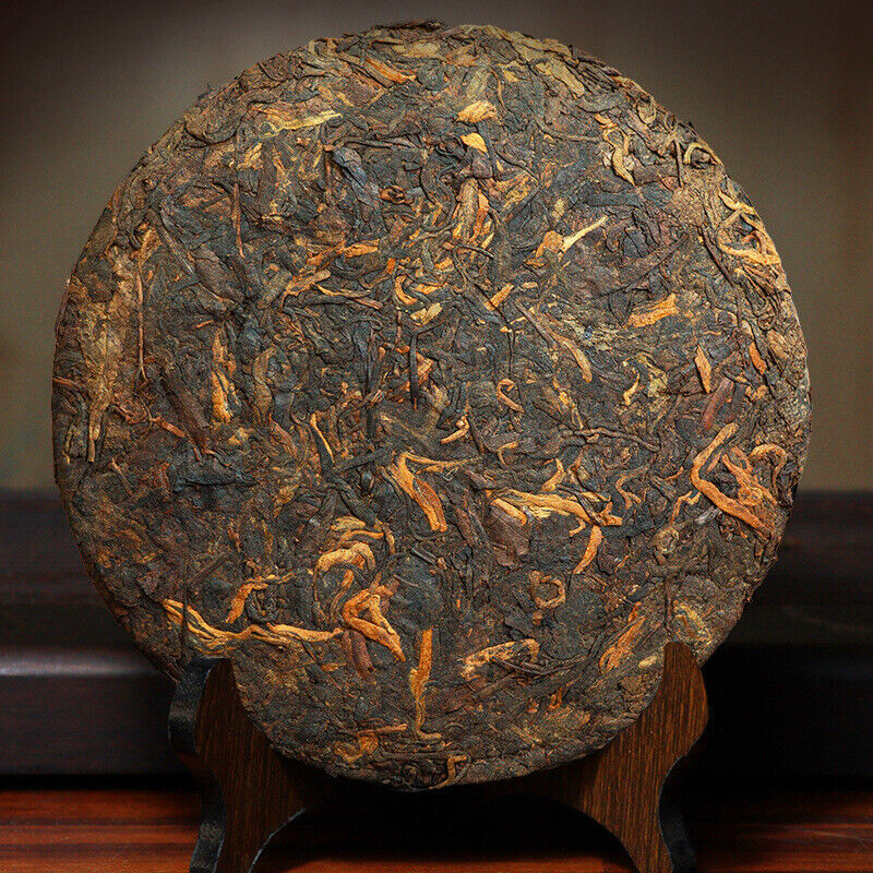 Yunnan Qizi Cake Ancient Tree Pu-erh Tea Ripe 357g Premium Loose Leaf Secondary image