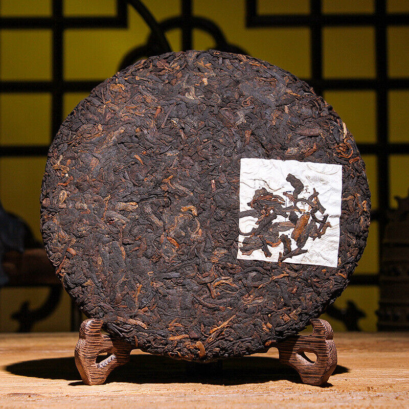 Puerh Ripe Tea Old Banzhang Ripe Tea Cake 357g Pu'er Tea Yunnan Pu'er Tea Cake